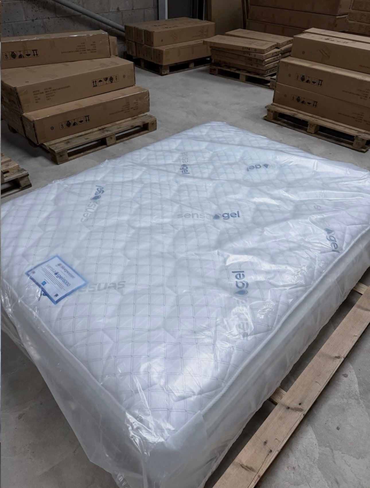 Sleepeezee SensaGel 6000 Pocket Pillowtop Med King Size Mattress / RRP £1999!