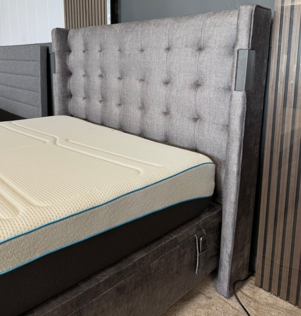 Dolby Atmos 'Sonic' Smart Electric End Lift Ottoman TV Bed - RRP £3399