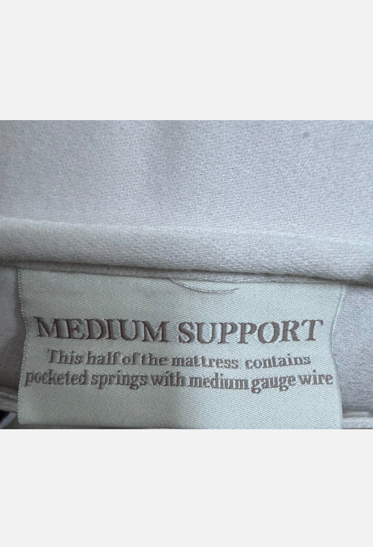 Vispring Traditional Bedstead Super King Medium & Firm Mattress - RRP £2825