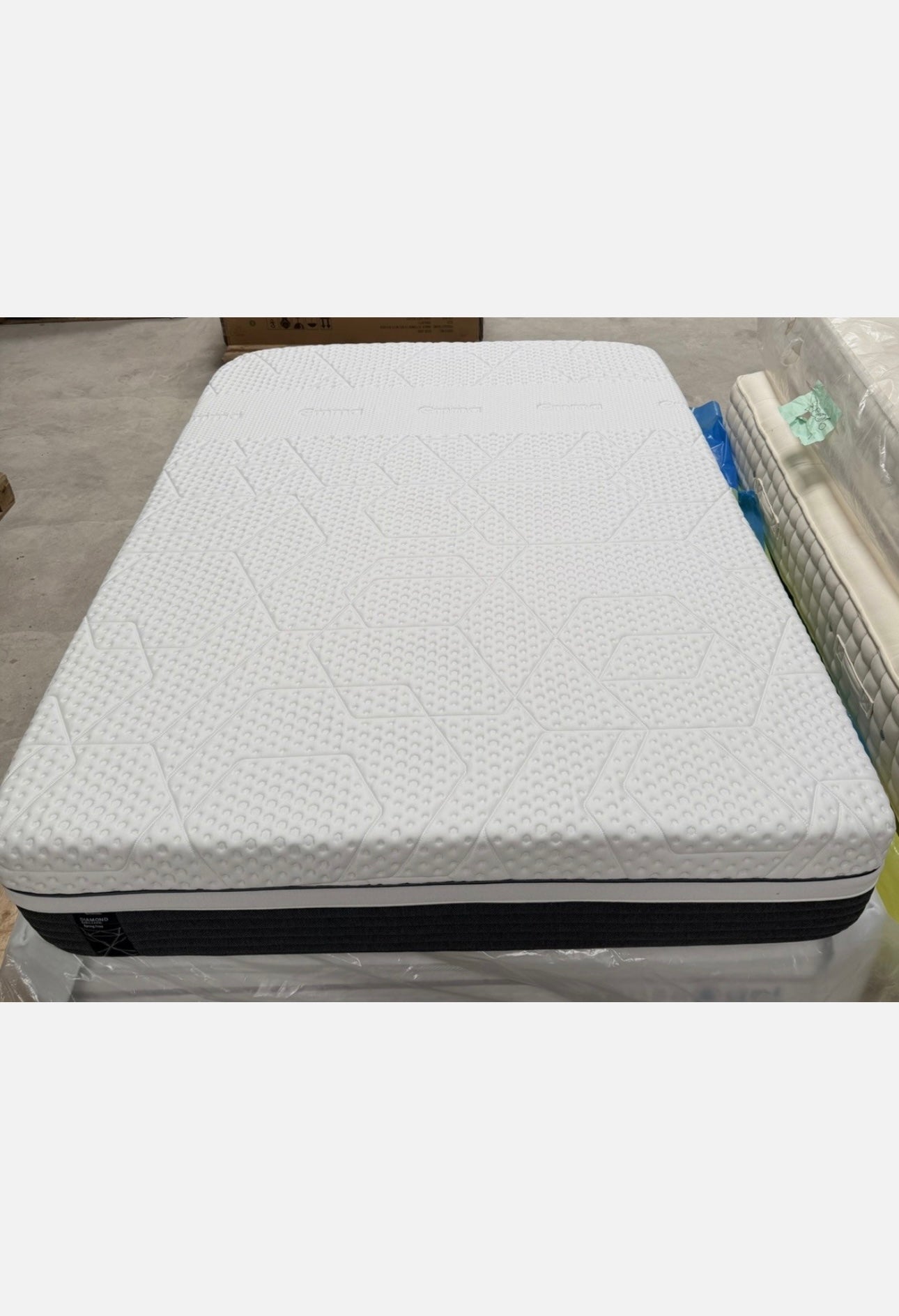 Double ‘Emma’ Spring Free Diamond Deluxe Mattress - RRP £1999