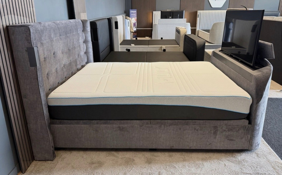 Furniture Village Dolby Atmos 'Sonic' Electric Ottoman 5ft TV Bed - RRP £3799