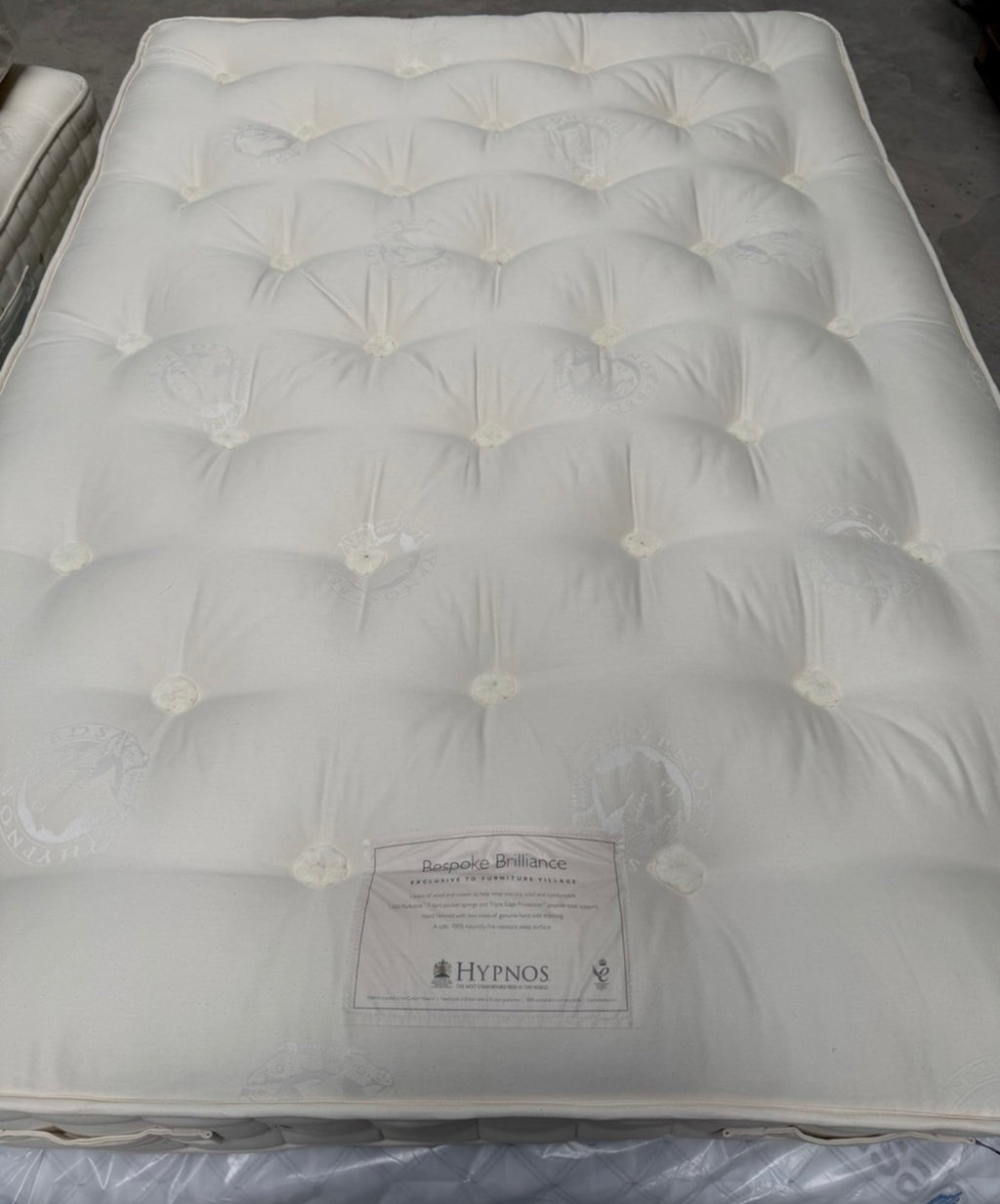 Double Hypnos Bespoke Brilliance Mattress / RRP £1349