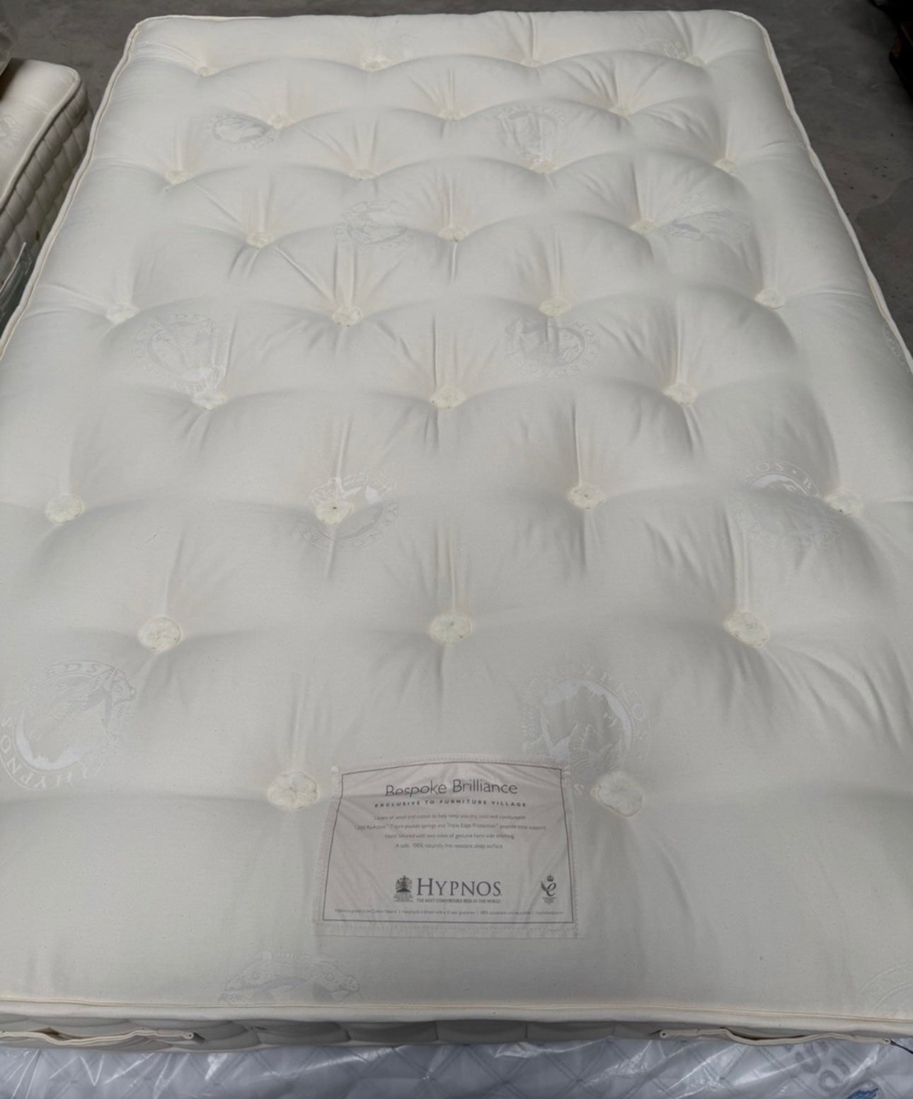 Double Hypnos Bespoke Brilliance Mattress / RRP £1349