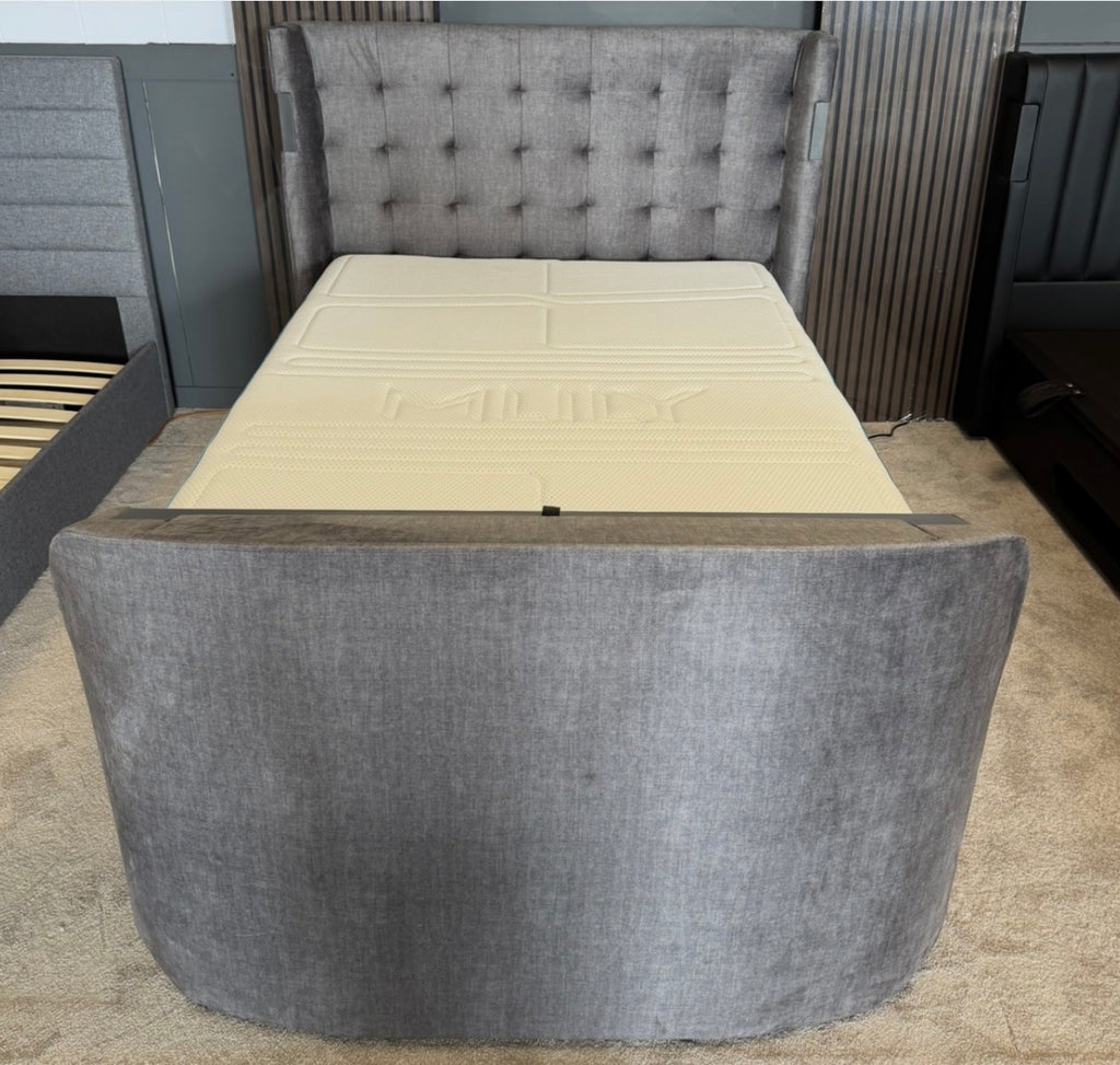 Dolby Atmos 'Sonic' Smart Electric End Lift Ottoman TV Bed - RRP £3399