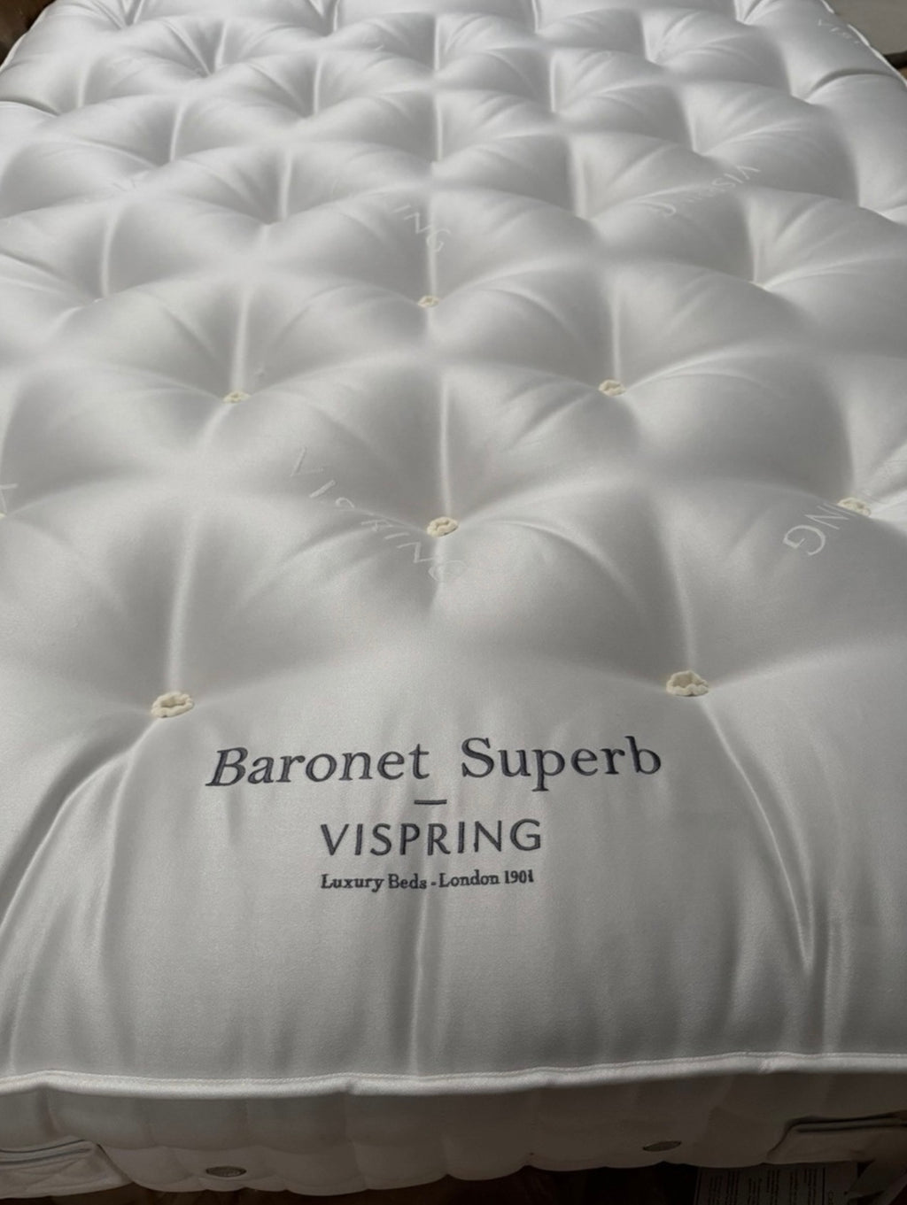 New) Vispring Baronet Superb Medium King Size Mattress / RRP £3275!