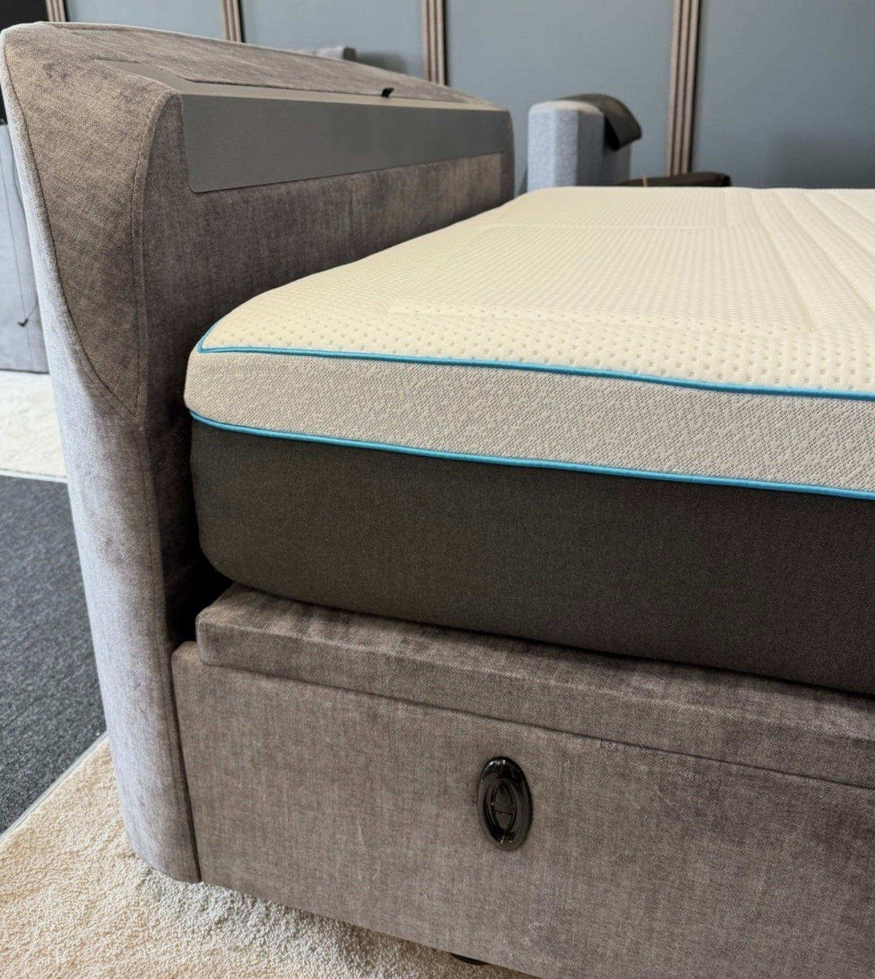 Dolby Atmos 'Sonic' Smart Electric End Lift Ottoman TV Bed - RRP £3399