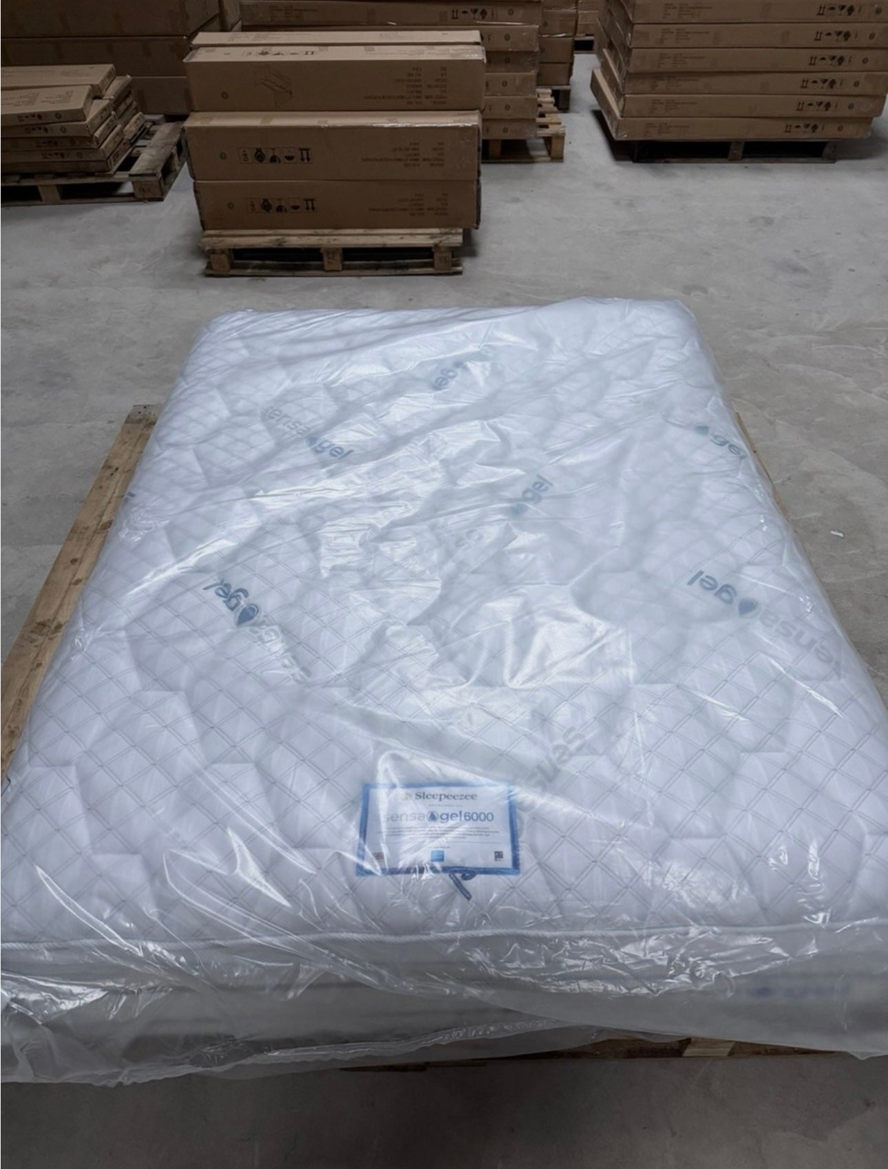 Sleepeezee SensaGel 6000 Pocket Pillowtop Med King Size Mattress / RRP £1999!