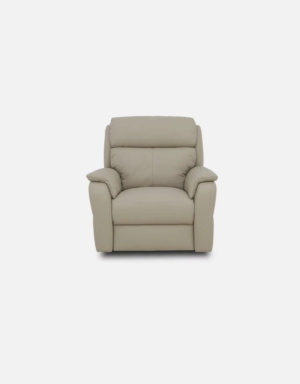 'Nicoletti Vito’ Leather 2 Seater Sofa + x2 Power Recliner Chairs - RRP £6985
