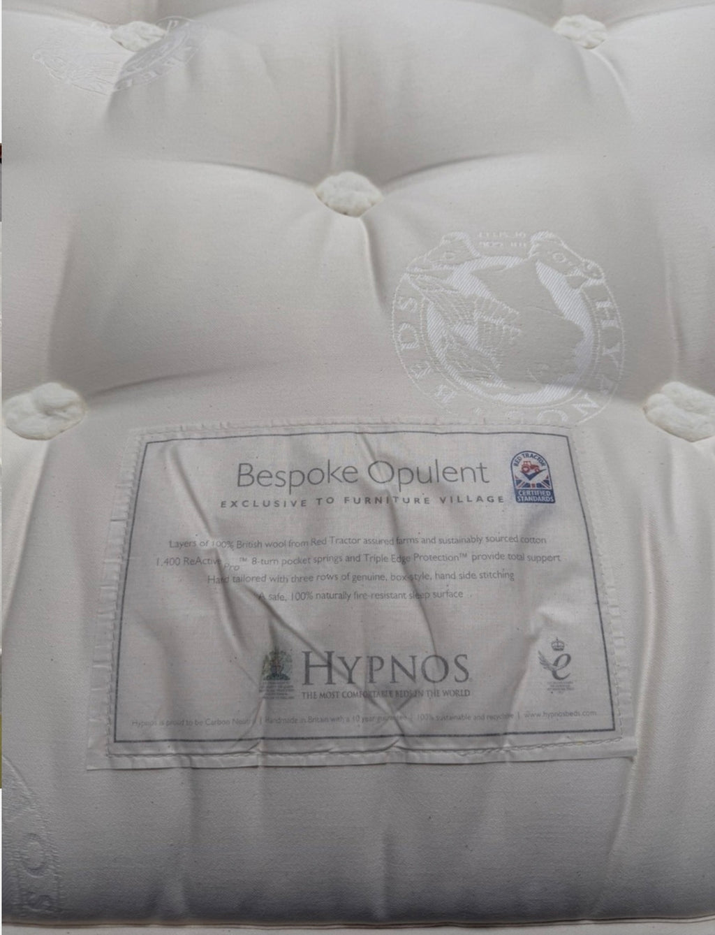 Hypnos Bespoke Opulent Firm King Size Mattress / RRP £2249