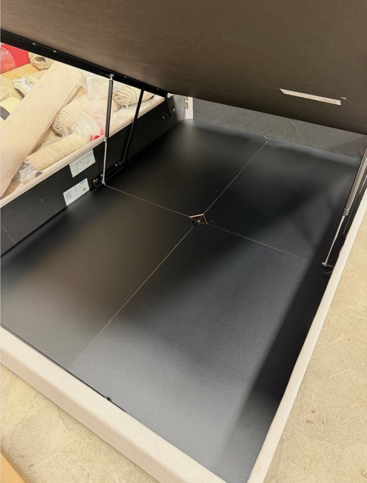 Furniture Village Hadley Ottoman Storage Double/4ft6 Bed Frame - RRP £1049
