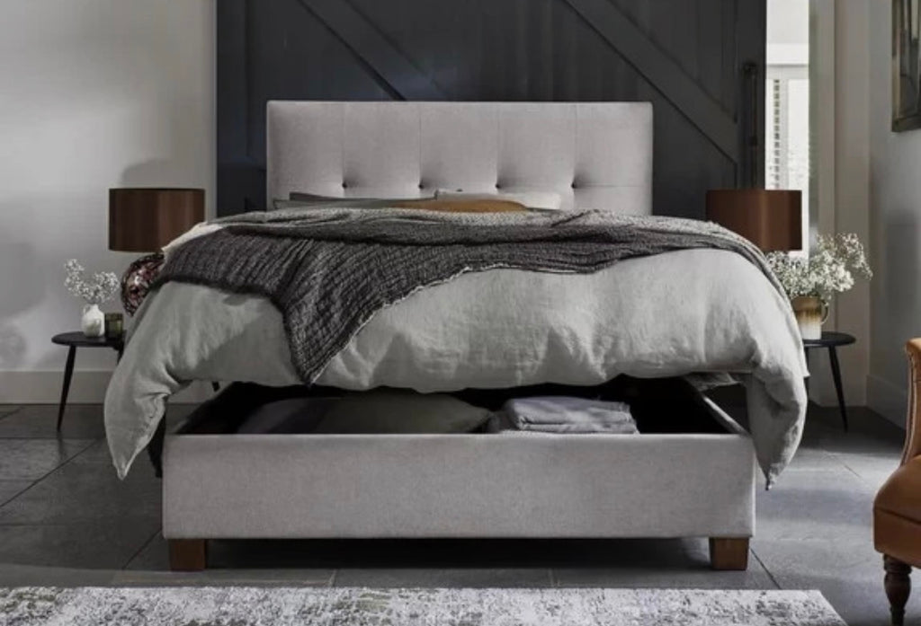 Furniture Village Hadley Ottoman Storage Double/4ft6 Bed Frame - RRP £1049