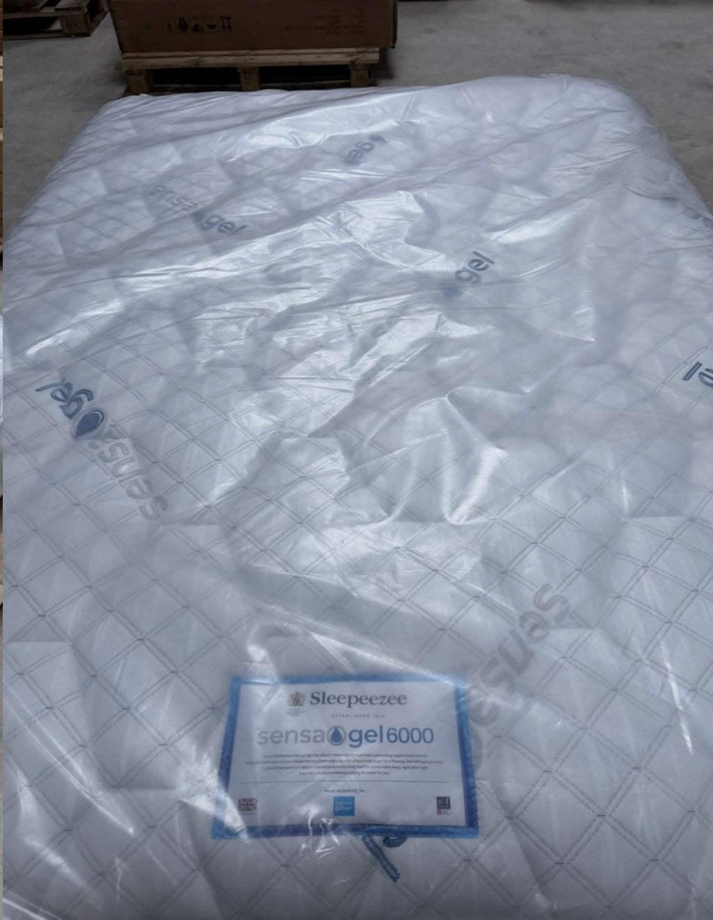 Sleepeezee SensaGel 6000 Pocket Pillowtop Med King Size Mattress / RRP £1999!