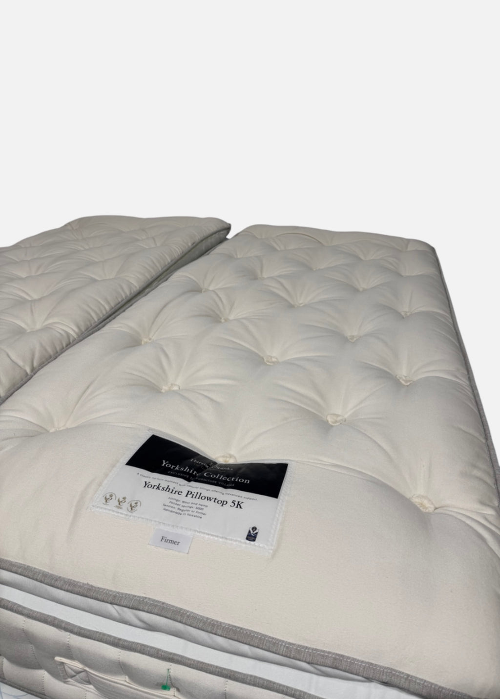 Super King Harrison Spinks Pillowtop 5k Pocket Zip&Link Mattress / RRP £2999!