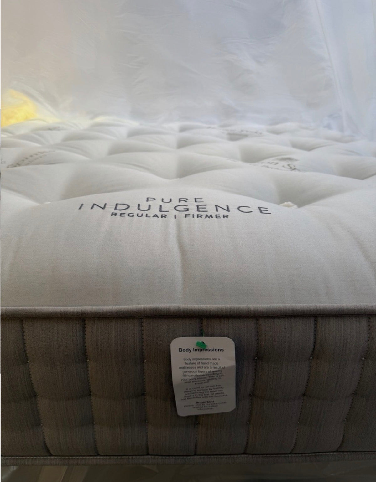 Harrison Spinks Pure Indulgence Pillow-Top Mattress 5ft/King, Reg/Firm RRP £4899