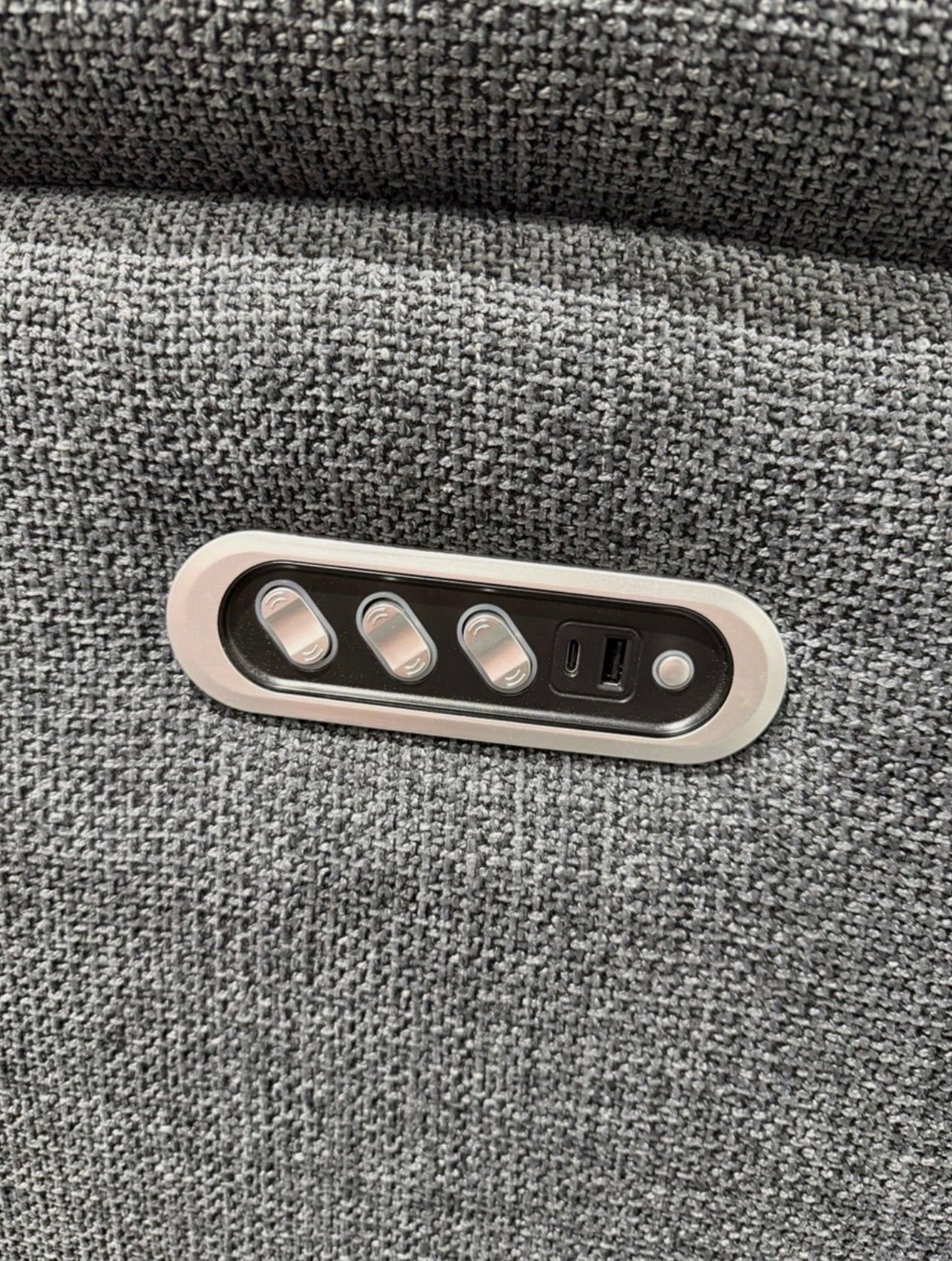 Nicoletti Vito Fabric 2 Seater Power Recliner Sofa