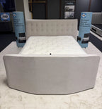 Furniture Village Super King Atom Grey TV Bed, 2.0 Dolby Audio System + USBs