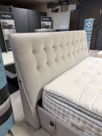 Furniture Village Super King Atom Grey TV Bed, 2.0 Dolby Audio System + USBs