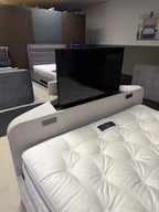 Furniture Village Super King Atom Grey TV Bed, 2.0 Dolby Audio System + USBs