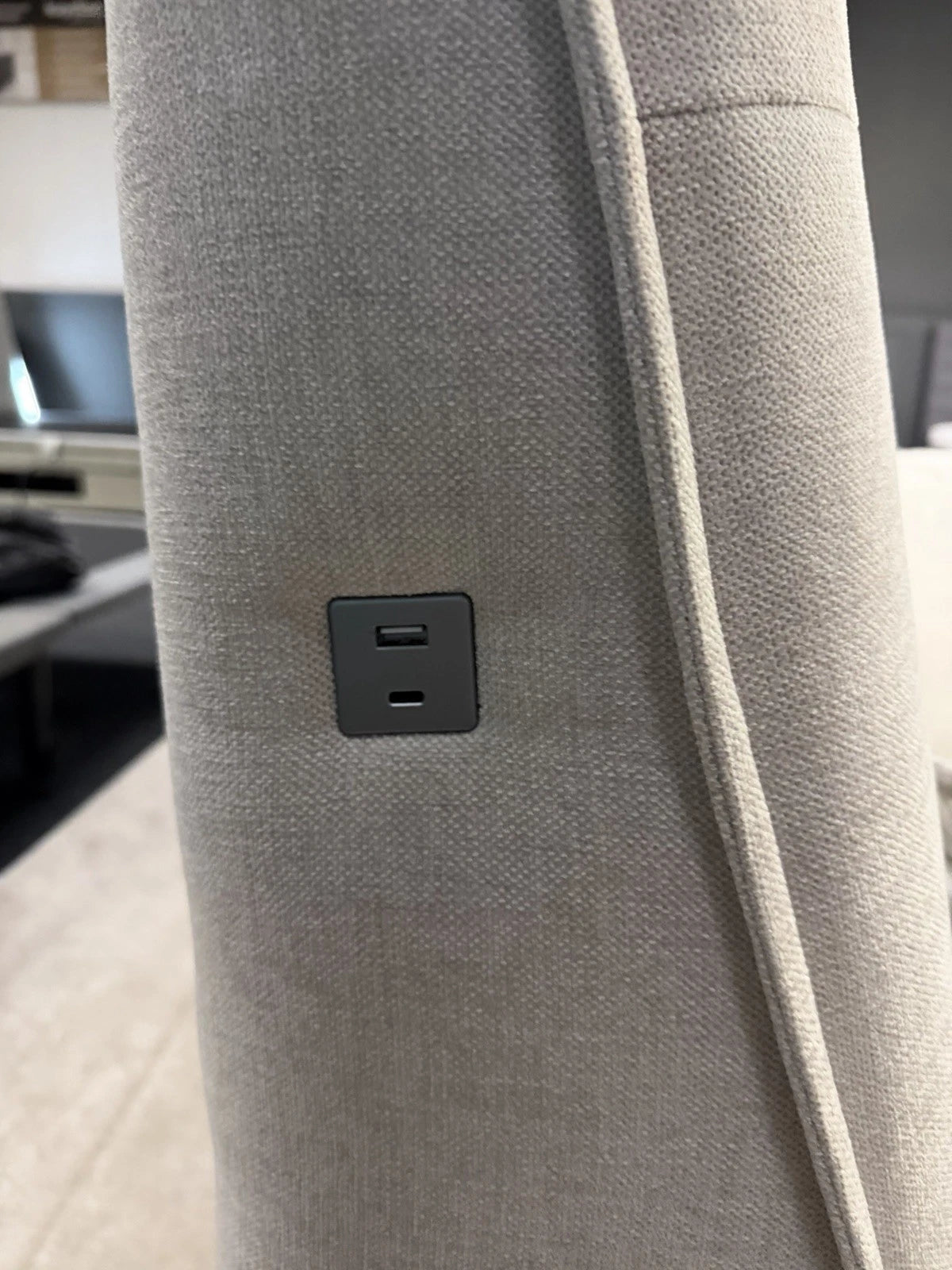 Furniture Village Super King Atom Grey TV Bed, 2.0 Dolby Audio System + USBs